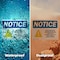 Signmission Food Allergy Notice Please Be, 10 in W x Rectangle, Plastic OS-2PACK-NS-P-710-L-12812 - alternate 2
